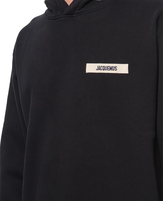  자크뮈스 그로그랭 후드 티셔츠 HOM00247AJ00126990 Black - JACQUEMUS