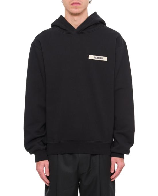 자크뮈스 그로그랭 후드 티셔츠 HOM00247AJ00126990 Black