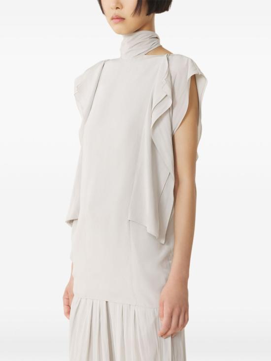 26SS 랑방 민소매 티셔츠 RW TO0013 4778 P26 013 White - LANVIN