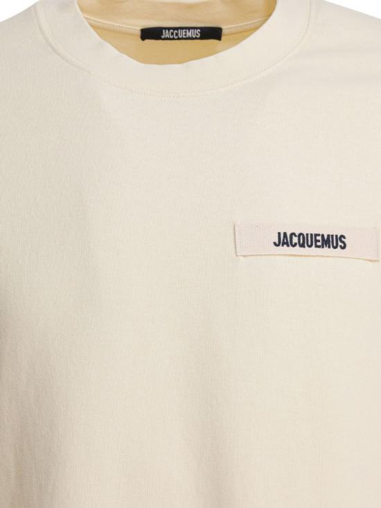 26SS 자크뮈스 반팔 티셔츠 25HTSM00133 Neutrals - JACQUEMUS