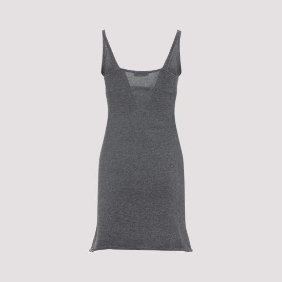 26SS 미우미우 숏 원피스 MMA921SOOO 19DJ Grey - MIU MIU