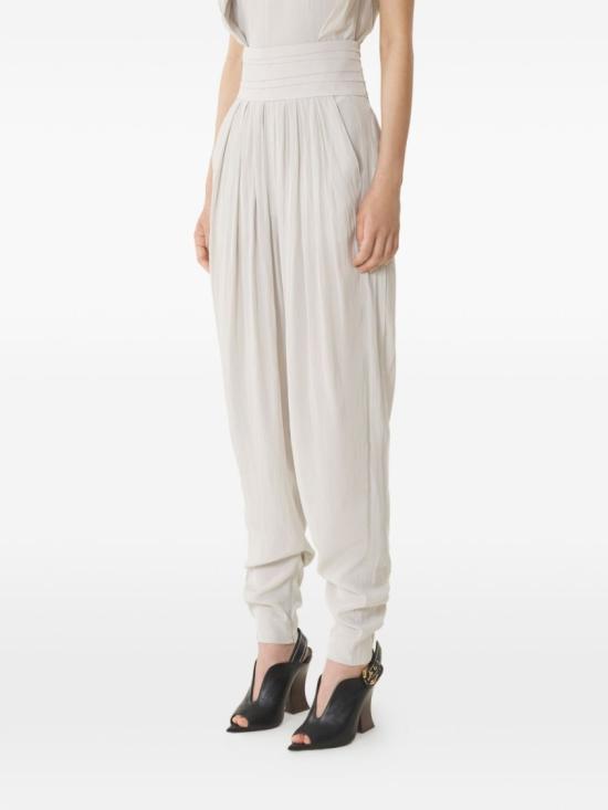 26SS 랑방 스트레이트 팬츠 RW TR0025 4778 P26 013 White - LANVIN