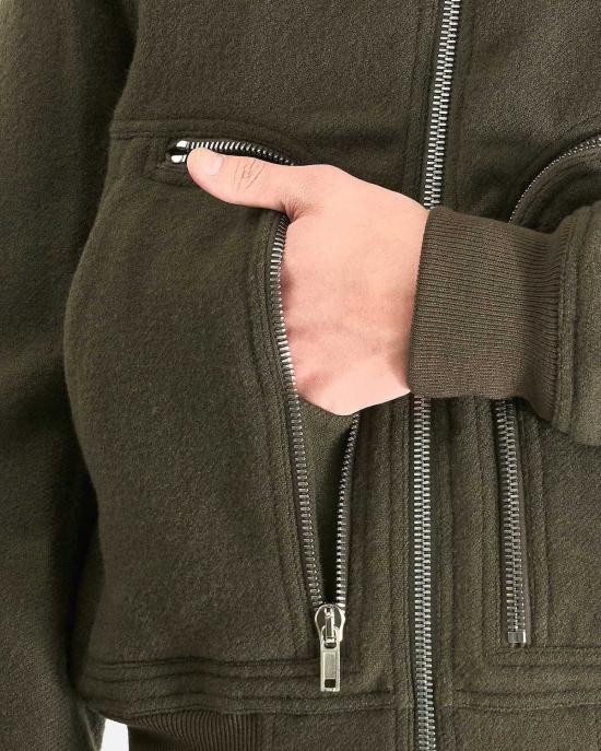  릭 오웬스 봄버 자켓 바우하우스 플라이트 재킷 - RICK OWENS