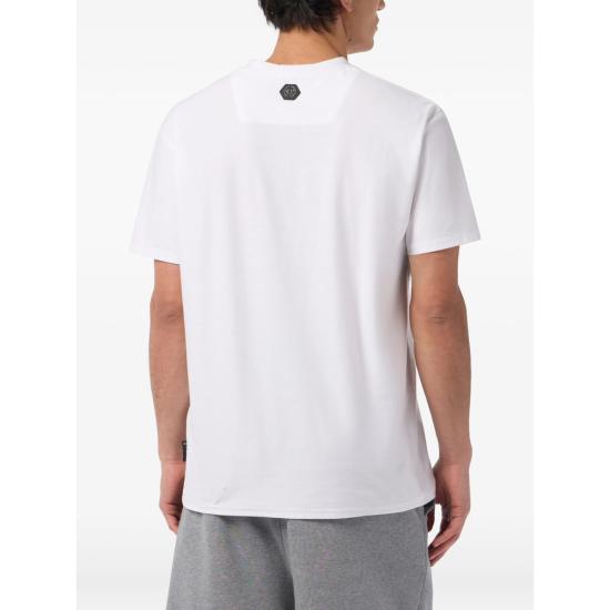 26SS 필립 플레인 반팔 티셔츠 MTK8885 PJY002N 01 WHITE - PHILIPP PLEIN