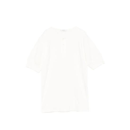 26SS 르메르 저지 헨리넥 탑 TS0007 LJ1030 WH086 WHITE