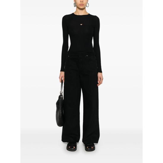 26SS 베이스레인지 긴팔 티셔츠 TOHLS RB HEART LONG BLACK - BASERANGE