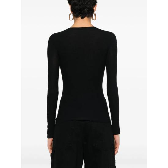 26SS 베이스레인지 긴팔 티셔츠 TOHLS RB HEART LONG BLACK - BASERANGE