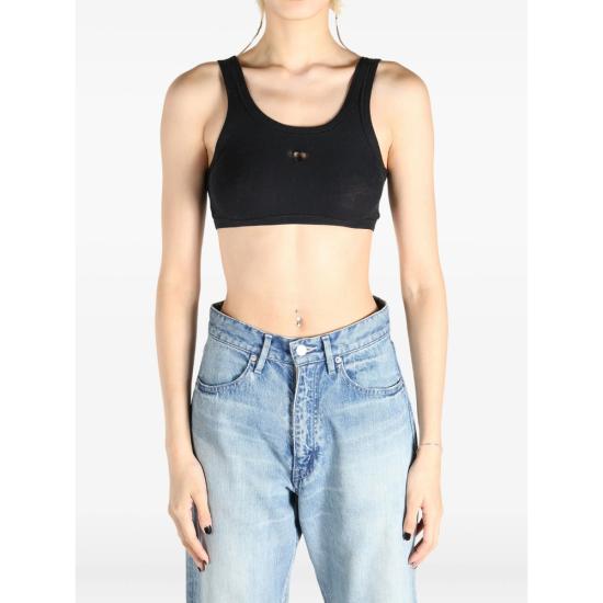 26SS 베이스레인지 민소매 티셔츠 BRHE RB HEART BLACK - BASERANGE