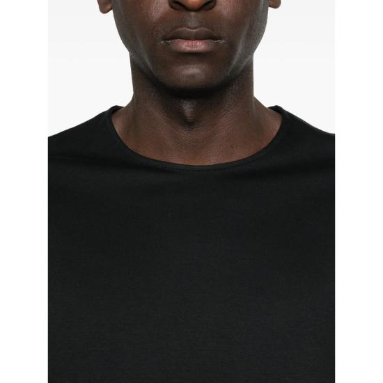 26SS 르메르 면실크 긴팔 티셔츠 TS0019 LJ1055 BR498 BLACK - LEMAIRE