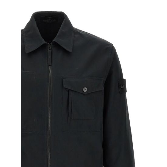 26SS 스톤 아일랜드 긴팔 셔츠 151200011 S0F01 V0029 BLACK - STONE ISLAND