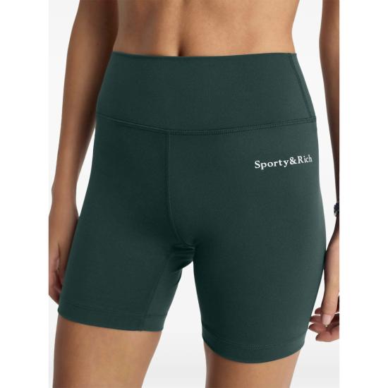 26SS 스포티앤리치 숏팬츠 SH00361300GR FORES GREEN - SPORTY & RICH