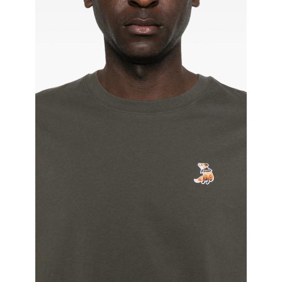 26SS 메종키츠네 드리밍 폭스 컴포트 티셔츠 QM00102KJ7026 BELUG GREY - MAISON KITSUNE