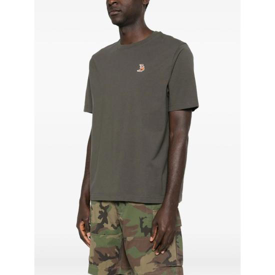 26SS 메종키츠네 드리밍 폭스 컴포트 티셔츠 QM00102KJ7026 BELUG GREY - MAISON KITSUNE