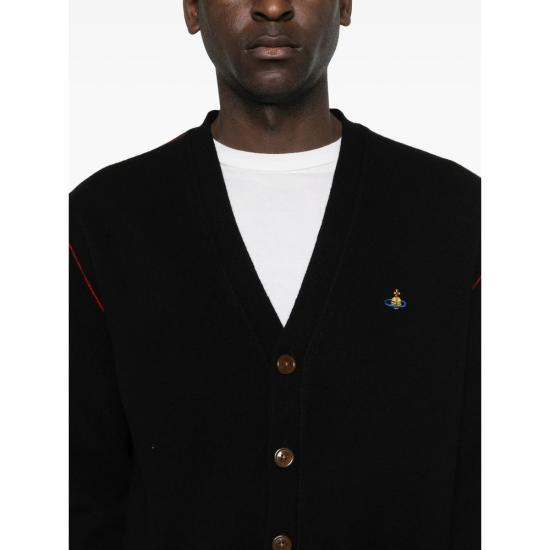 26SS 비비안웨스트우드 가디건 2701002V Y0018 N401 BLACK - VIVIENNE WESTWOOD
