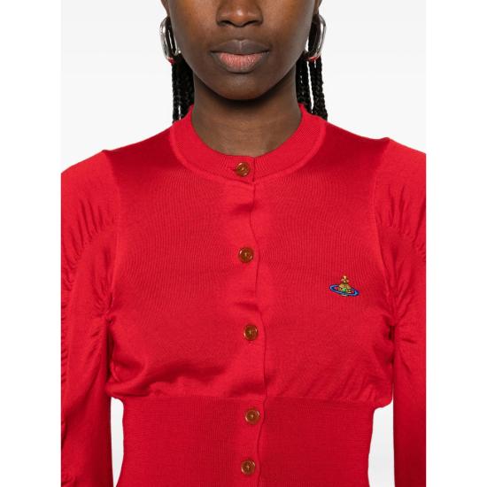 26SS 비비안웨스트우드 가디건 1803007F Y001A H406 RED - VIVIENNE WESTWOOD
