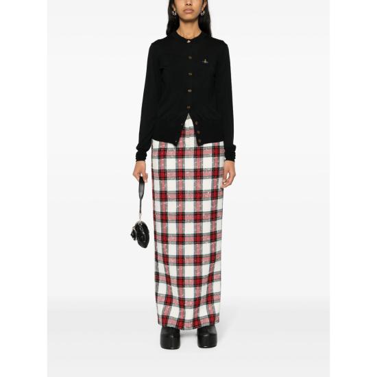 26SS 비비안웨스트우드 BEA 베아 니트 가디건 1803002P Y001A N402 BLACK - VIVIENNE WESTWOOD