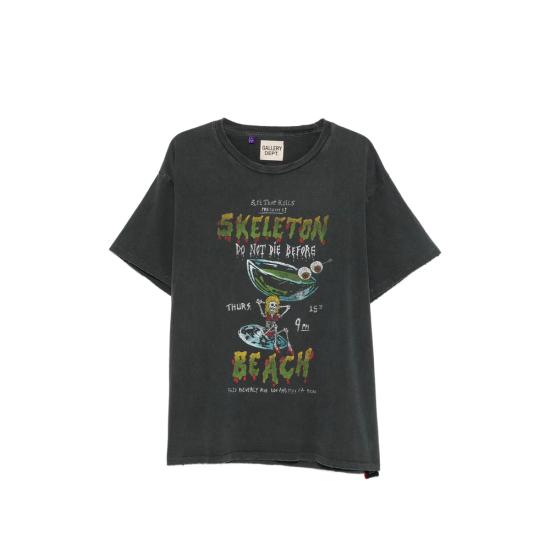 26SS 갤러리 디파트먼트 반팔 티셔츠 TOP011 VINBK BLACK