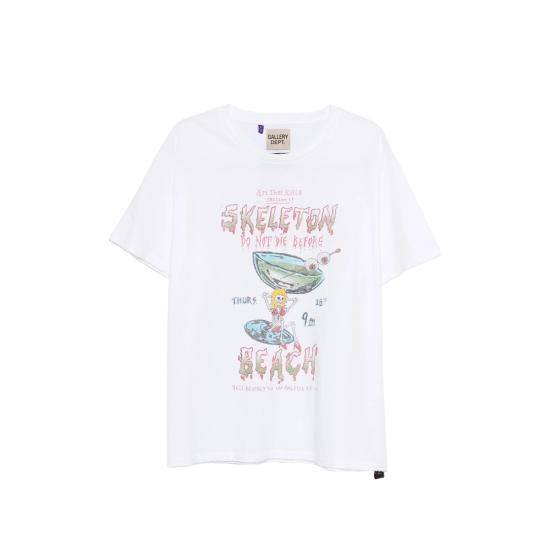 26SS 갤러리 디파트먼트 반팔 티셔츠 TOP011 CLEWH WHITE