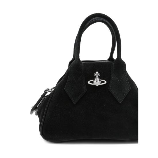 26SS 비비안웨스트우드 스몰 야스민 백 5C01000ZW L007E N401 BLACK - VIVIENNE WESTWOOD