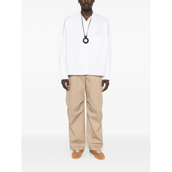 26SS 자크뮈스 긴팔 셔츠 SHM00599 AW00780 100 WHITE - JACQUEMUS