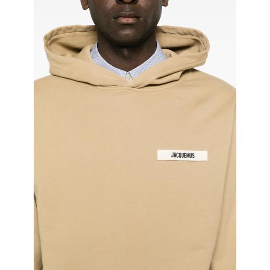 26SS 자크뮈스 그로그랭 후드 티셔츠 HOM00247 AJ00126 180 BROWN - JACQUEMUS
