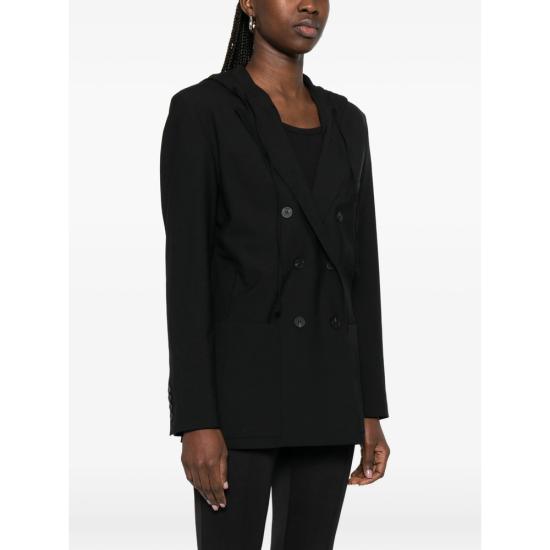 26SS 이로 코트 ALULA WP07 BLA01 BLACK - IRO