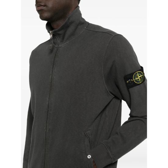 26SS 스톤 아일랜드 집업 니트 156100033 S0060 V0165 GREY - STONE ISLAND