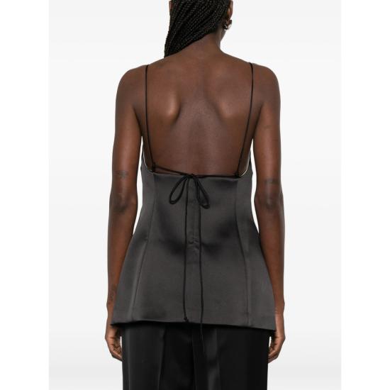 26SS 로에 민소매 티셔츠 418 20 144 BLACK - ROHE