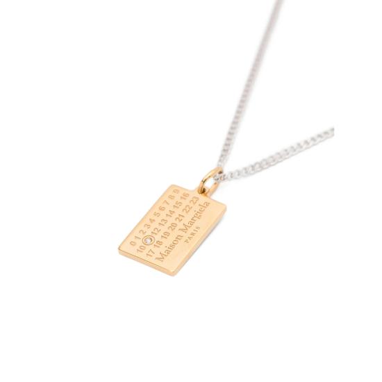 26SS 마르지엘라 네크리스 P8864 SM1UU0062 702 GOLD SILVER - MAISON MARGIELA