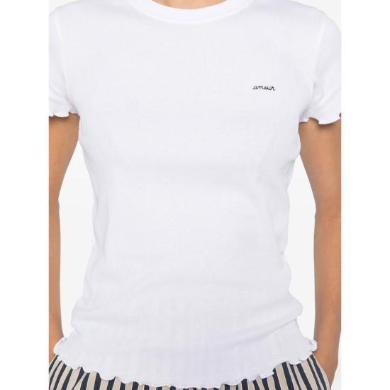 26SS 메종 라비쉬 반팔 티셔츠 UWFOLIESAMOUR WHITE - MAISON LABICHE