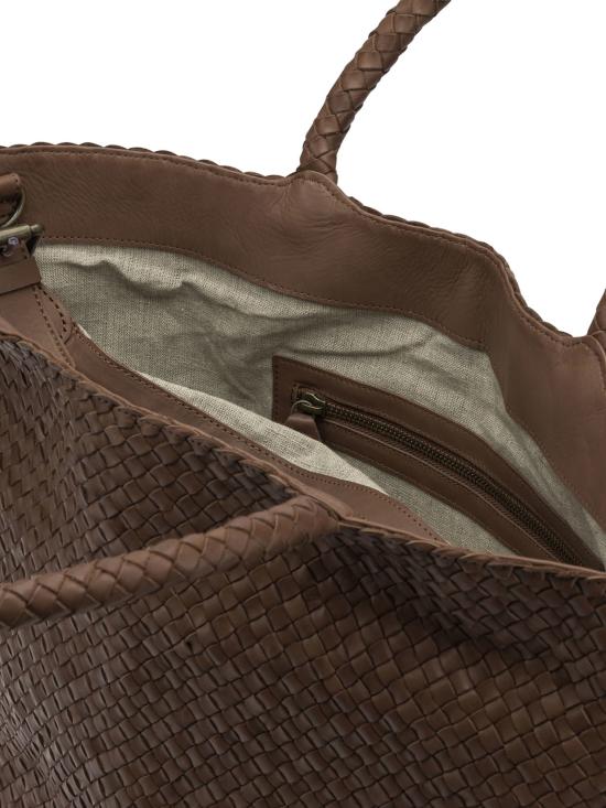 26SS 오피시네크리에이티브 숄더백 RAQUEL 002WOVEN TOSCANELLO Brown - OFFICINE CREATIVE