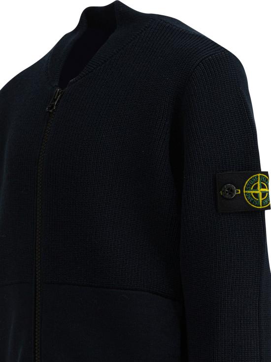 26SS [키즈] 스톤 아일랜드 캐시미어 니트 5100006S00D8V0020 Blue - STONE ISLAND