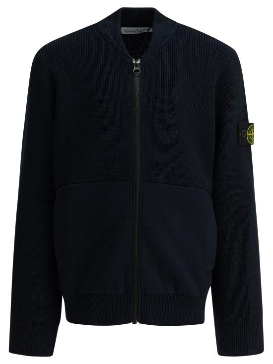 26SS [키즈] 스톤 아일랜드 캐시미어 니트 5100006S00D8V0020 Blue