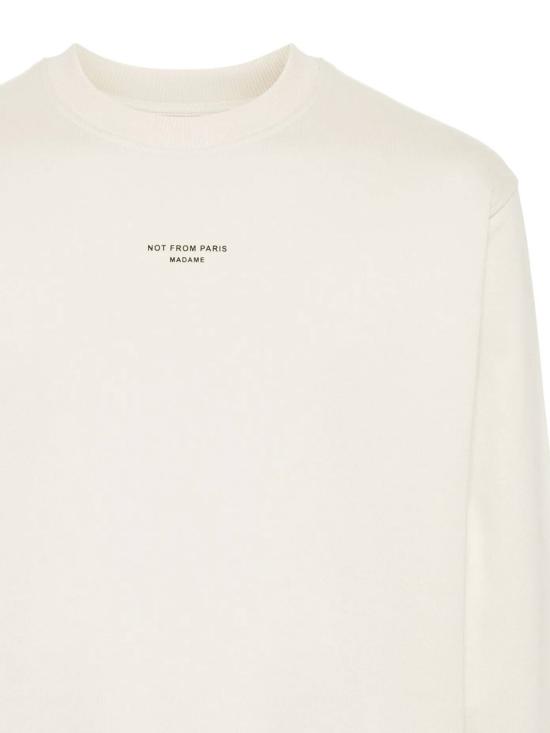 25FW 드롤드무슈 긴팔 티셔츠 PERMSW148CO127 MT Mastic - DROLE DE MONSIEUR