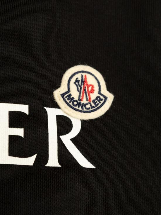 26SS [키즈] 몽클레어 트레이닝 상의 8G00009 89AKM999 Black - MONCLER