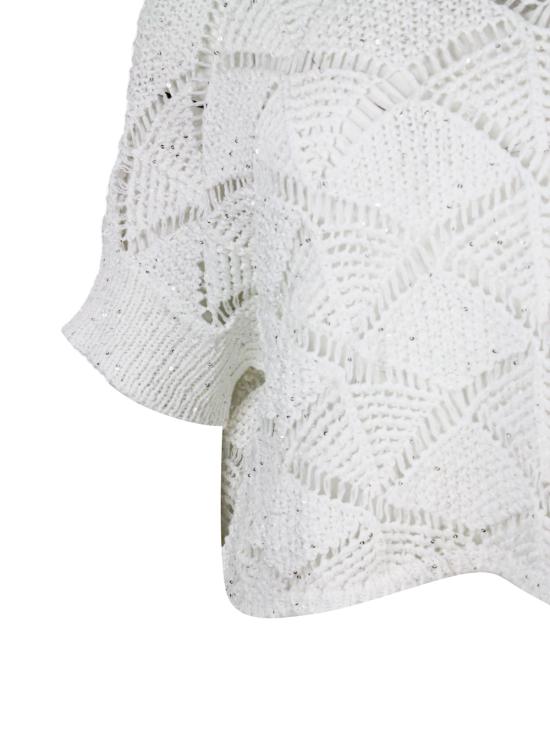 26SS 안토넬리 피렌체 스웨터 OLEANDRO 41766Q B1 White - ANTONELLI FIRENZE