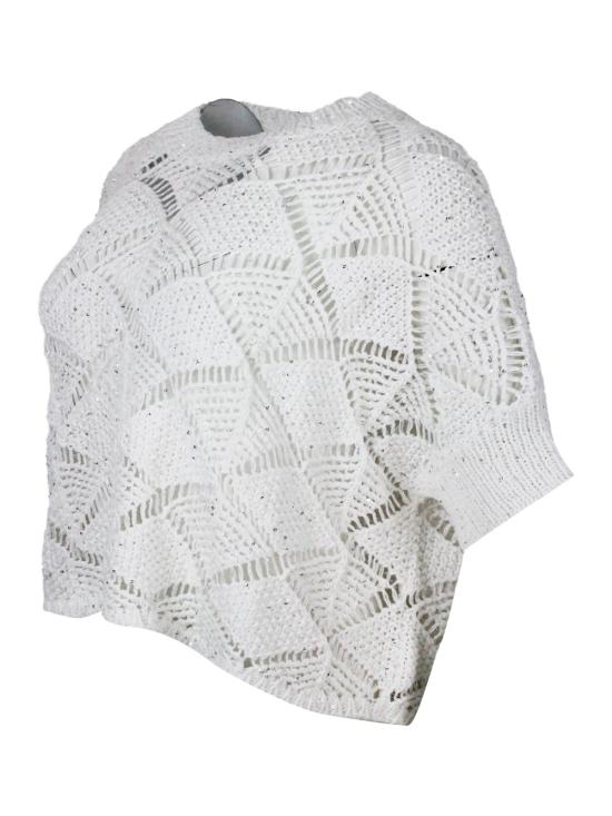 26SS 안토넬리 피렌체 스웨터 OLEANDRO 41766Q B1 White - ANTONELLI FIRENZE