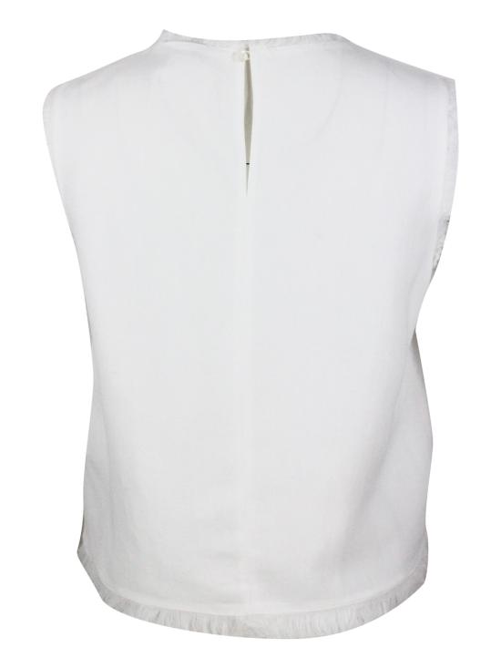 26SS 안토넬리 피렌체 긴팔 티셔츠 CHARLES Q5934 001 White - ANTONELLI FIRENZE