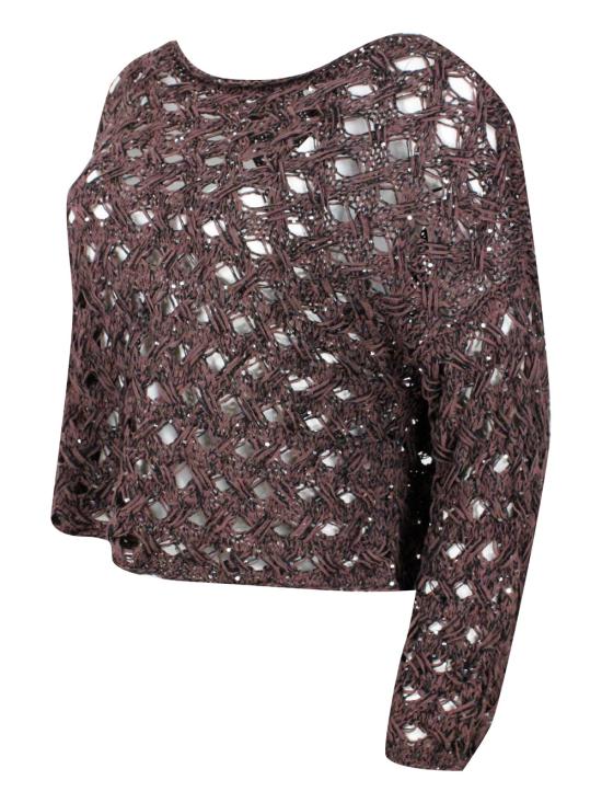 26SS 안토넬리 피렌체 스웨터 CALENDULA 41788Q B6 Cioccolato - ANTONELLI FIRENZE