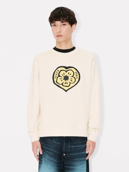 26SS 겐조 긴팔 티셔츠 FG55SW2044MJ 03 White - KENZO