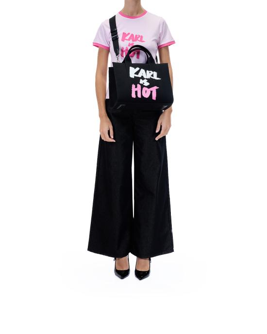 26SS 칼라거펠트 토트백 A4W50075 999 NERO - KARL LAGERFELD