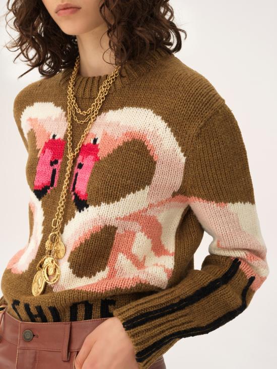 26SS 끌로에 스웨터 CH26SMP32615 20M Brown - CHLOE