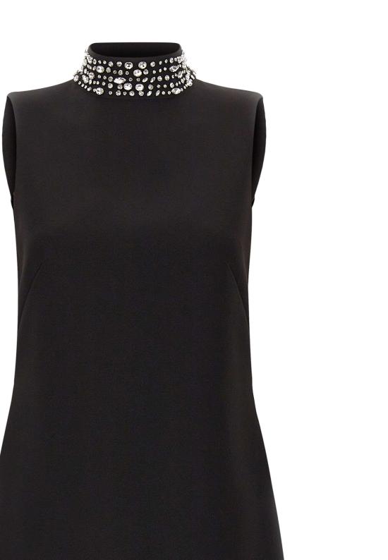 25FW 리우조 미디 원피스 CF5358T2527 22222 Black - LIU JO