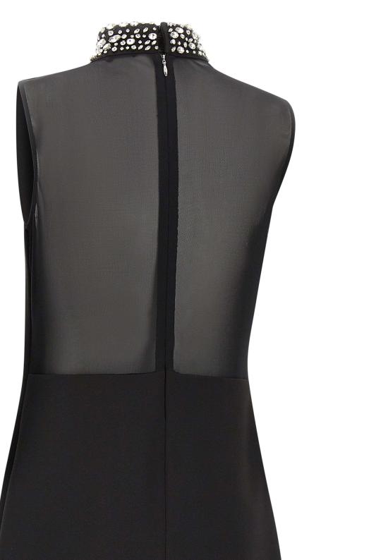 25FW 리우조 미디 원피스 CF5358T2527 22222 Black - LIU JO