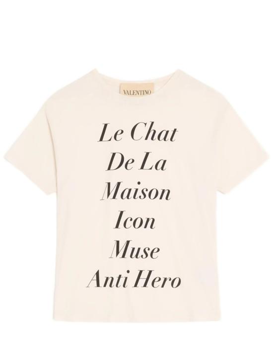 26SS 발렌티노 가라바니 반팔 티셔츠 8V3MG18BBBU 0AN White