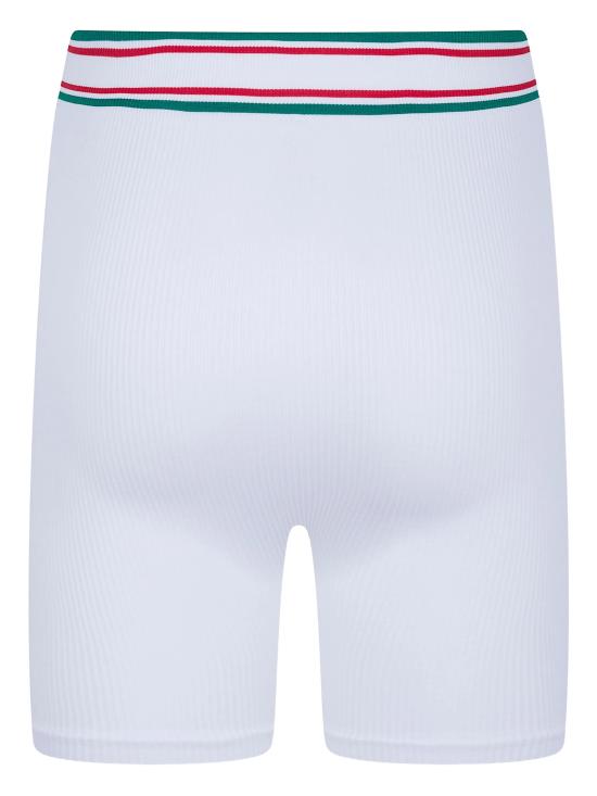 26SS 카사블랑카 숏팬츠 WSP26ACT025 01 White - CASABLANCA