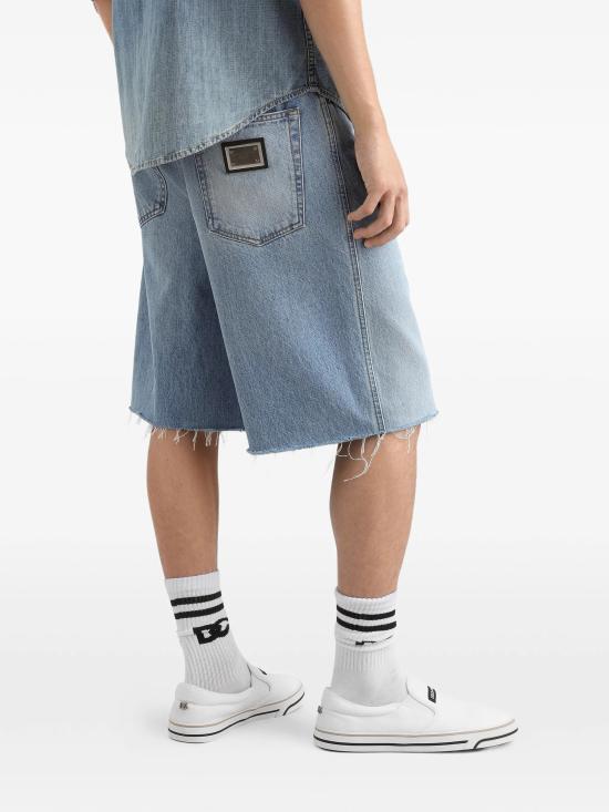 26SS 돌체앤가바나 숏팬츠 GP1T2DG8NU7 S9001 Blue - DOLCE & GABBANA