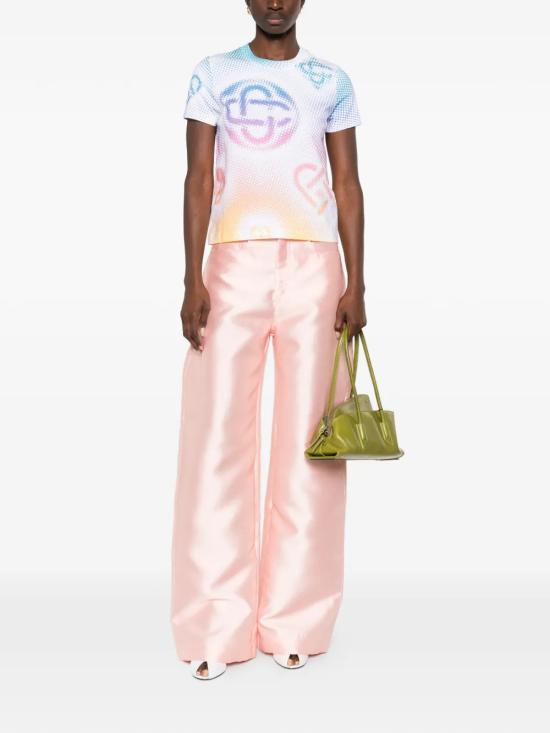 26SS 카사블랑카 반팔 티셔츠 WSP26JTS020 03 MultiColour - CASABLANCA