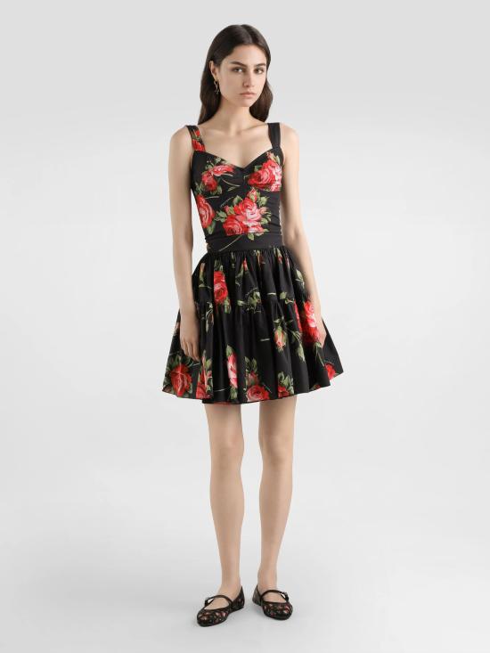 26SS 돌체앤가바나 숏 스커트 F4CB1THS5UT HN5ZN Black - DOLCE & GABBANA