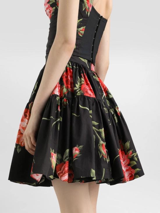 26SS 돌체앤가바나 숏 스커트 F4CB1THS5UT HN5ZN Black - DOLCE & GABBANA